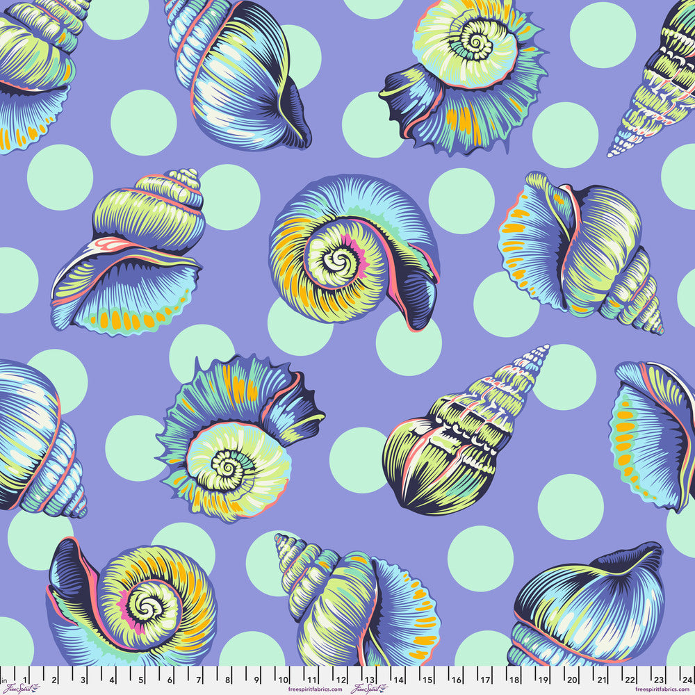 Jelly Roll Quilt Fabric | Tula Pink Coral Reef | 2 1/2" Strips | 40 Pieces