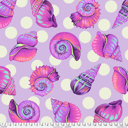 Jelly Roll Quilt Fabric | Tula Pink Coral Reef | 2 1/2" Strips | 40 Pieces
