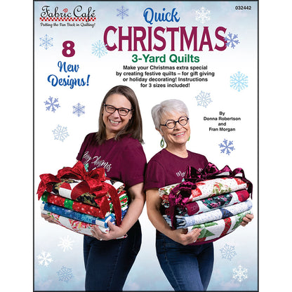 Quick Christmas 3-Yard Quilts Book by Donna Robertson and Fran Morgan