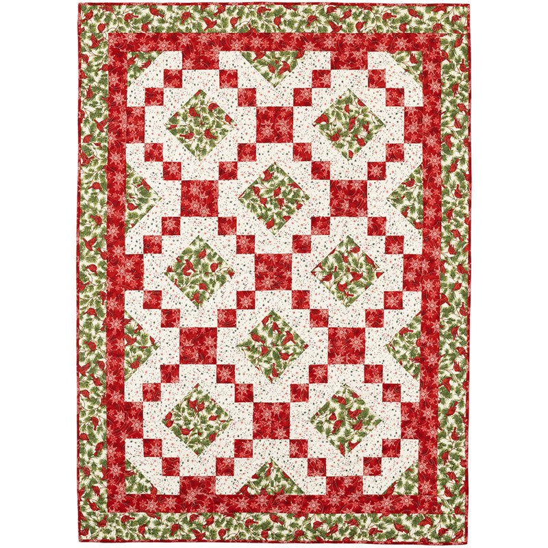 Quick Christmas 3-Yard Quilts Book by Donna Robertson and Fran Morgan