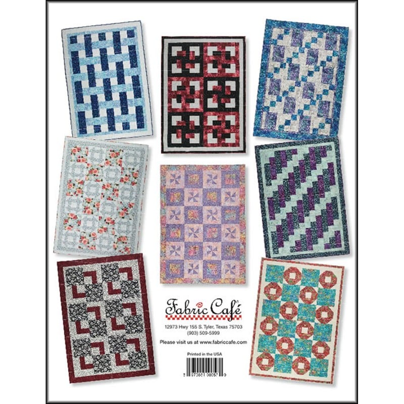 Quilt Kit - Quick As A Wink 3-Yard Quilts Plus 3 Yards of Coordinating Fabric