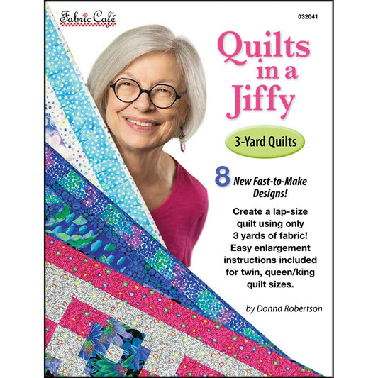 Quilts in a Jiffy 3-Yard Quilts Book by Donna Robertson