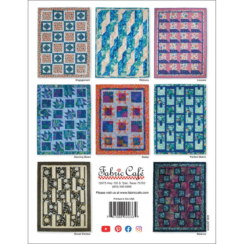 3 Yard Quilts on the Double Book by Donna Robertson and Fran Morgan