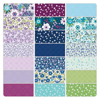 Benartex Seaside Garden 5" Charm Pack | 42 Pieces