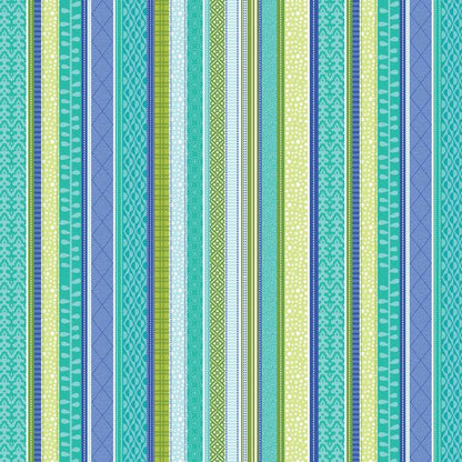 Fabric Strips Serendipity by Jessica Flick for Benartex Contempo - 2 1/2" Fabric Strip-Pie