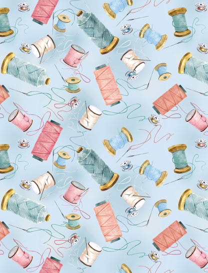 Fabric Design Roll SEW IN LOVE Strip-Pies by Nicole Decamp for Kanvas Studio and Benartex - 2 1/2" Wide Fabric Strip Set - Quilt Fabric