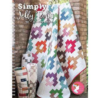 Simply Jelly Rolls Quilt Book by It's Sew Emma