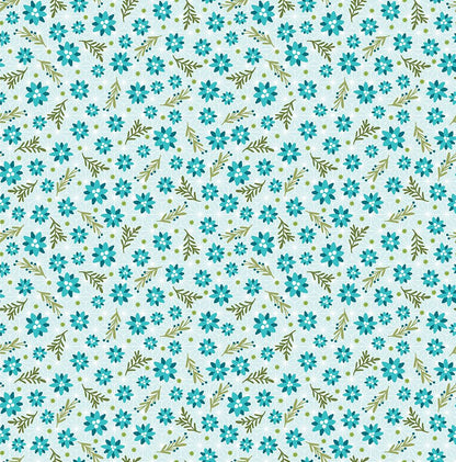Fabric Layer Cake Snow Fall by Shelley Cavanna for Benartex Contempo Studio - 10" Squares