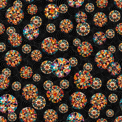 Fat Quarter Bundle Quilting Fabric Solstice Collection QT Fabrics - 15 Fat Quarters