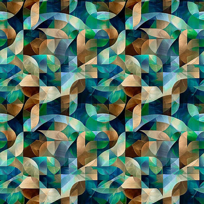 Fat Quarter Bundle Quilting Fabric Solstice Collection QT Fabrics - 15 Fat Quarters