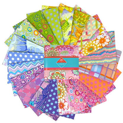 Precut Fabric Charm Pack Sorbet Classics Plus by Kaffe Fassett for Free Spirit Fabrics - 5" Fabric Squares