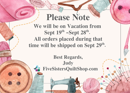 Vacation Notice