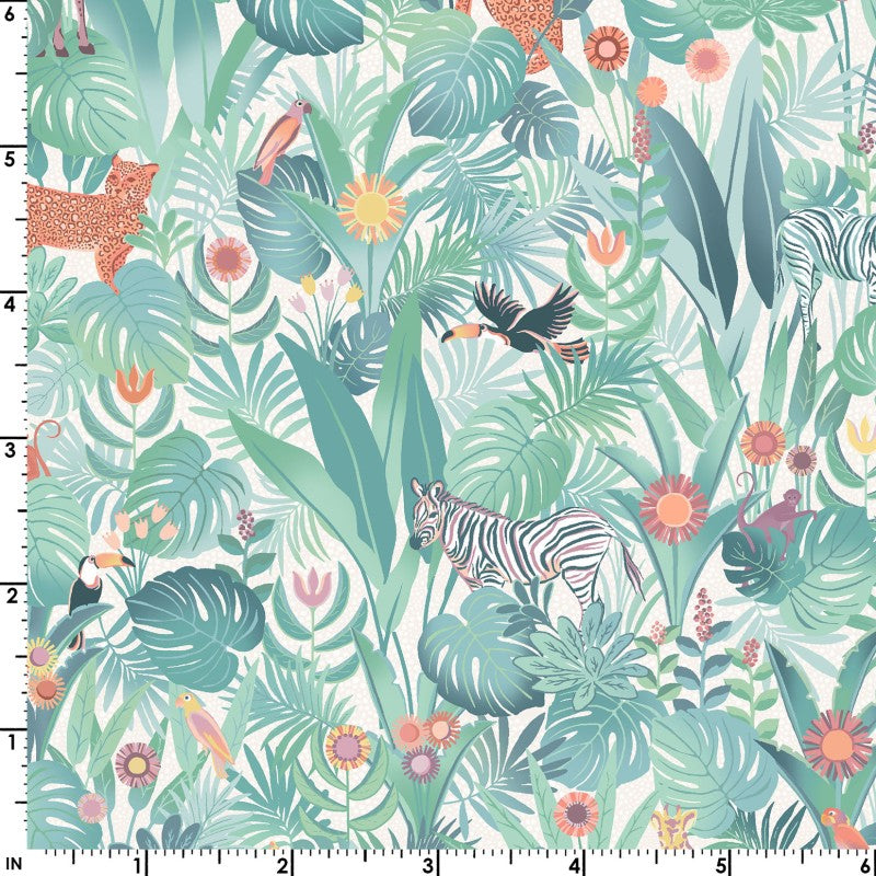 Fat Quarter Bundle Quilt Fabric Wild Side Collection | Maywood Studio - 21 Pieces