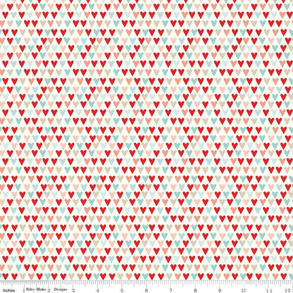 Precut Fabric Layer Cake You and Me by Sandy Gervais for Riley Blake Designs - 10" Squares
