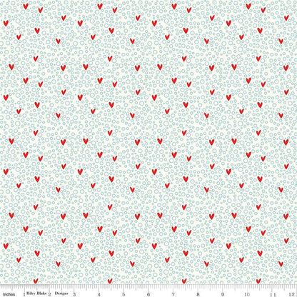 Precut Fabric Layer Cake You and Me by Sandy Gervais for Riley Blake Designs - 10" Squares