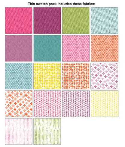 Fabric Layer Cake By Hand for Contempo - Benartex Fabric - 10" Quilt Fabric Squares