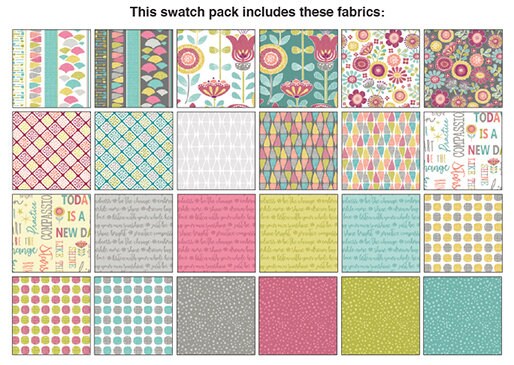 Fabric Design Roll - Choose to Shine Strip-Pies by Cherry Guidry of Cherry Blossoms Quilting Studio - 2 1/2" Wide Strips - Quilt Fabric