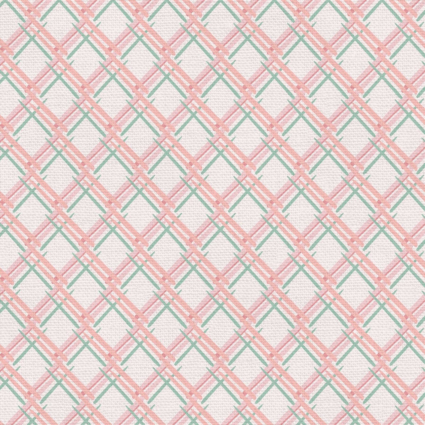 Fabric Fat Quarter Pack Magnolia Wonderland Fabric Collection (Pink) by Teresa Chan for Paintbrush Studio - 7 Different Fat Quarters