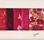 Quilt Shop Quality Fabric Half Yard Pack Pomegranate Tart AGF Color Master - Art Gallery Fabrics - 10 Coordinating 1/2 Yard Cuts