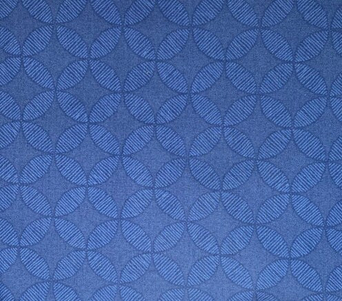 43-44" Wide SUN SHOWERS WATERMARK Dark Blue Quilt Fabric by Christina Cameli for Maywood Studio - Sold by the Yard
