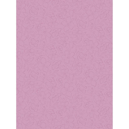 43-44" Wide OPAL ESSENCE FLORAL Pink with Pearlescent Quilt Fabric by Maywood Studio - Sold by the Yard