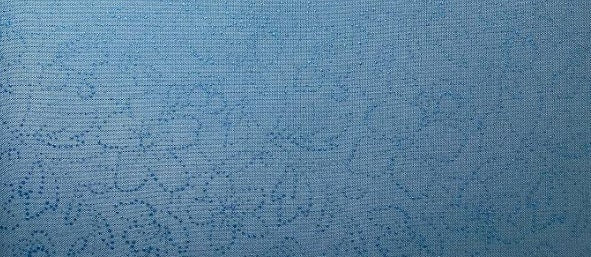 43-44" Wide OPAL ESSENCE FLORAL Blue on Blue Pearlescent Quilt Fabric by Maywood Studio - Sold by the Yard