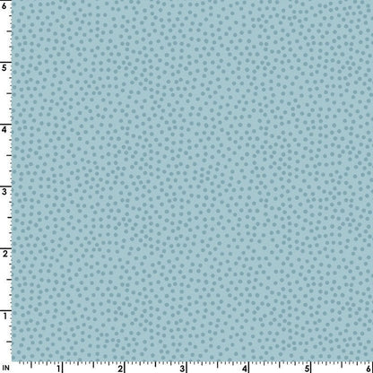 43-44" Wide OPAL ESSENCE DOTS Light Blue Pearlescent Quilt Fabric by Maywood Studio - Sold by the Yard