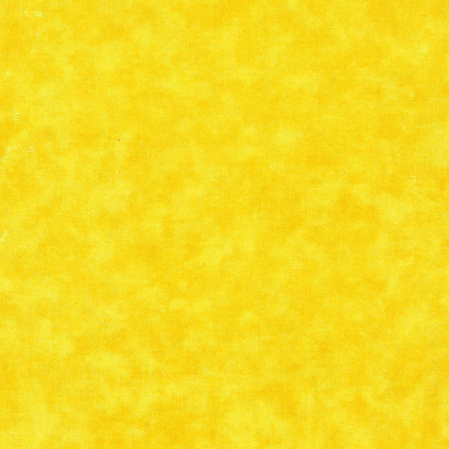 43-44" Wide CLOUD NINE Made in the USA Bright Yellow Tonal Quilt Fabric - Sold by the Yard