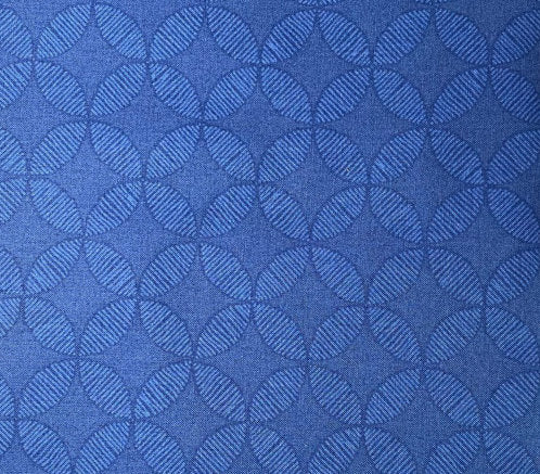 43-44" Wide SUN SHOWERS WATERMARK Dark Blue Quilt Fabric by Christina Cameli for Maywood Studio - Sold by the Yard