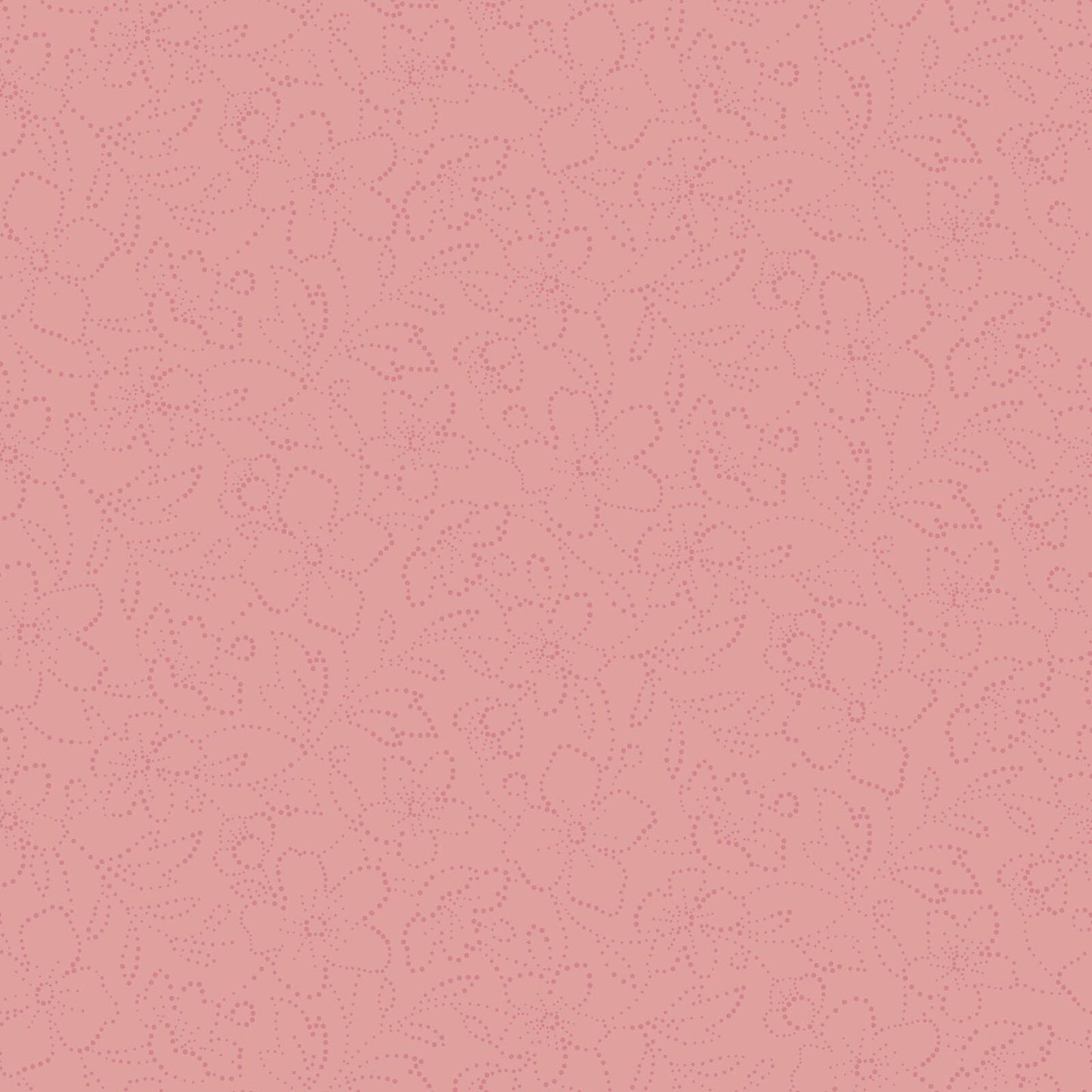 43-44" Wide OPAL ESSENCE FLORAL Peach with Pearlescent Quilt Fabric by Maywood Studio - Sold by the Yard