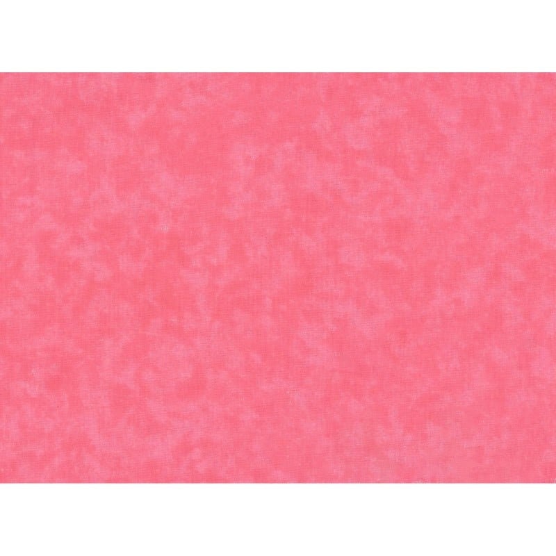 43-44" Wide CLOUD NINE Made in the USA Bright Pink Tonal Quilt Fabric - Sold by the Yard