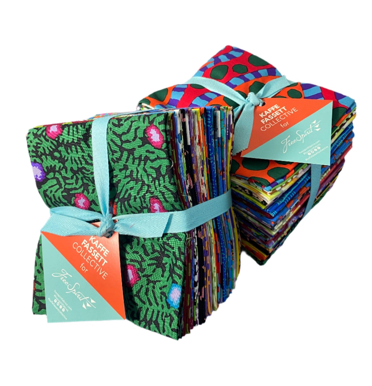 20 Fabric Fat Quarter Bundle - Kaffe Fassett for Free Spirit Fabrics - Mystery Collection
