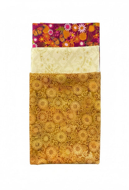 Quilt Kit | The Magic of 3-Yard Quilts Book | 3 Yards of Coordinating Fabric