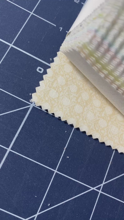 Precut Fabric Charm Pack Complements Basics by Sew Kind of Wonderful for Free Spirit Fabrics - 5" Fabric Squares