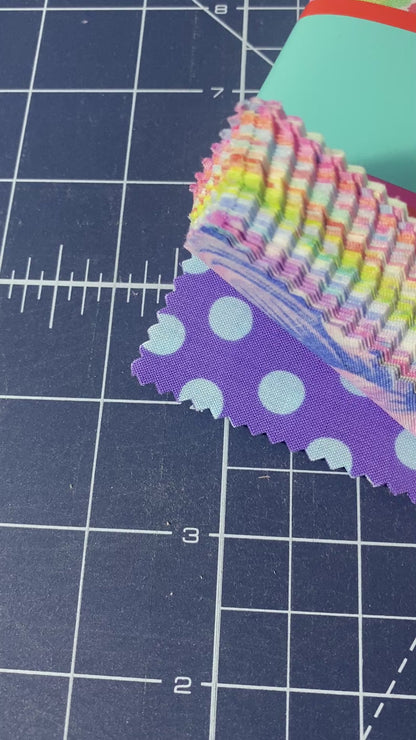 Precut Fabric Charm Pack Sorbet Classics Plus by Kaffe Fassett for Free Spirit Fabrics - 5" Fabric Squares