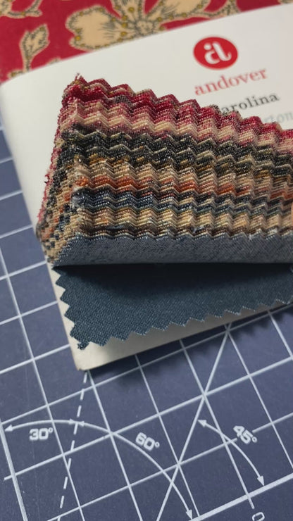 Quilting Fabrics Jo Morton's Carolina Collection 5" Charm Pack | Andover - 42 Pieces