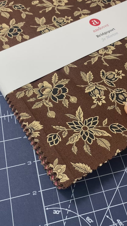 Precut Fabric Layer Cake Bridgeport Collection by Jo Morton for Andover Fabrics - 10" Squares