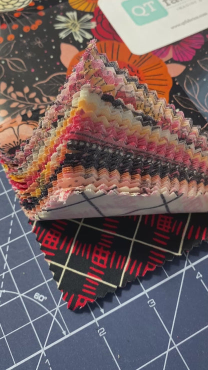 Layer Cake Quilting Fabric Blooms of Joy Collection QT Fabrics - 42 Pieces